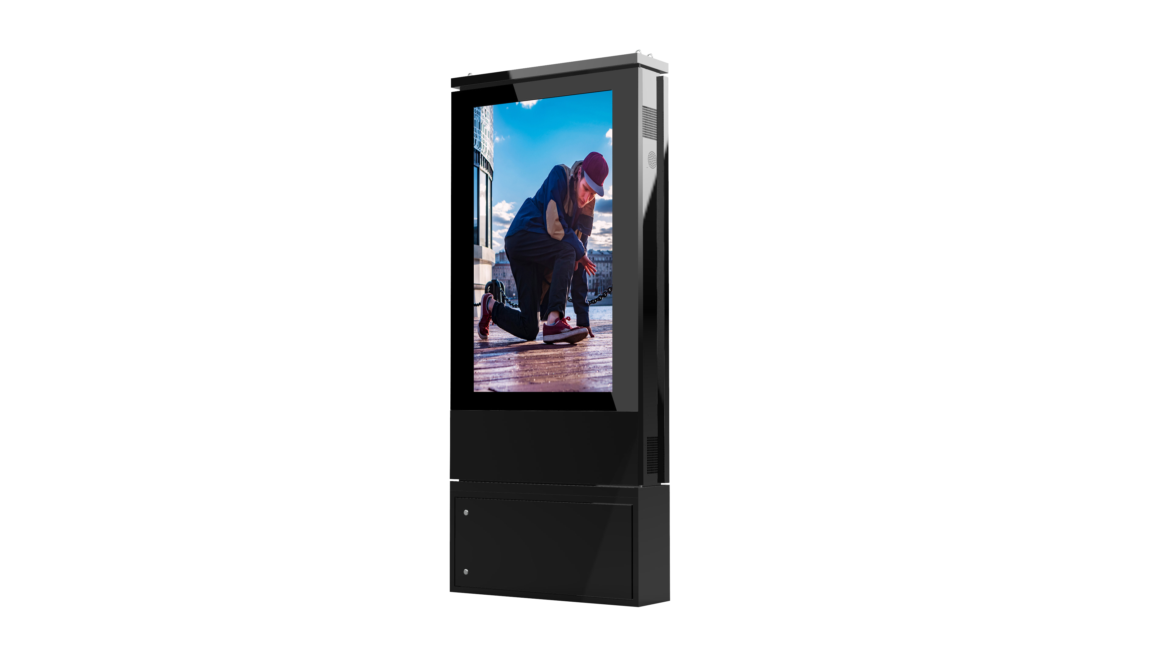 Outdoor-Double-sided-Free-standing-Digital-Signage - Starvisual Display ...