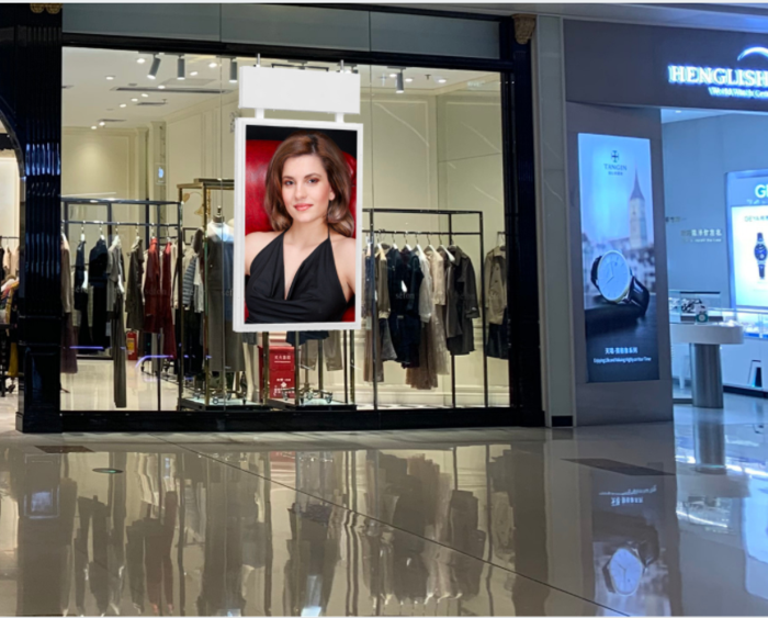 Window Facing High Brightness Display LCD digital signage Commercial